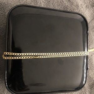 14k solid gold dainty chain